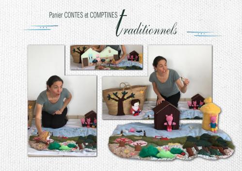 Panier contes et comptines traditionnels